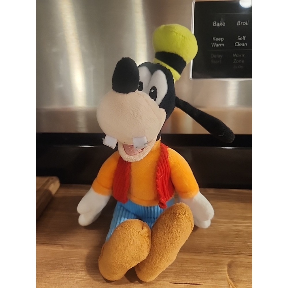 Disney Goofy Mickey Mouse Dog Beanie Toy Plush‎